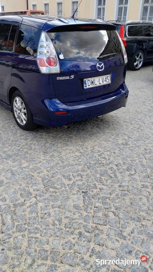 Mazda 5 minivan niebieski Brzeg Dolny sprzedam
