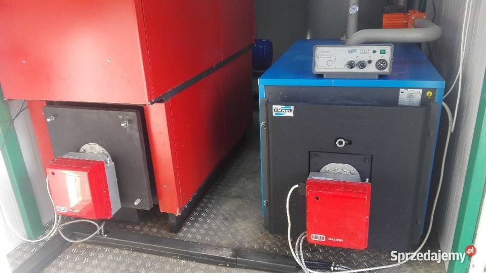 Kotłownia mobilna 1000 kw sprzedam