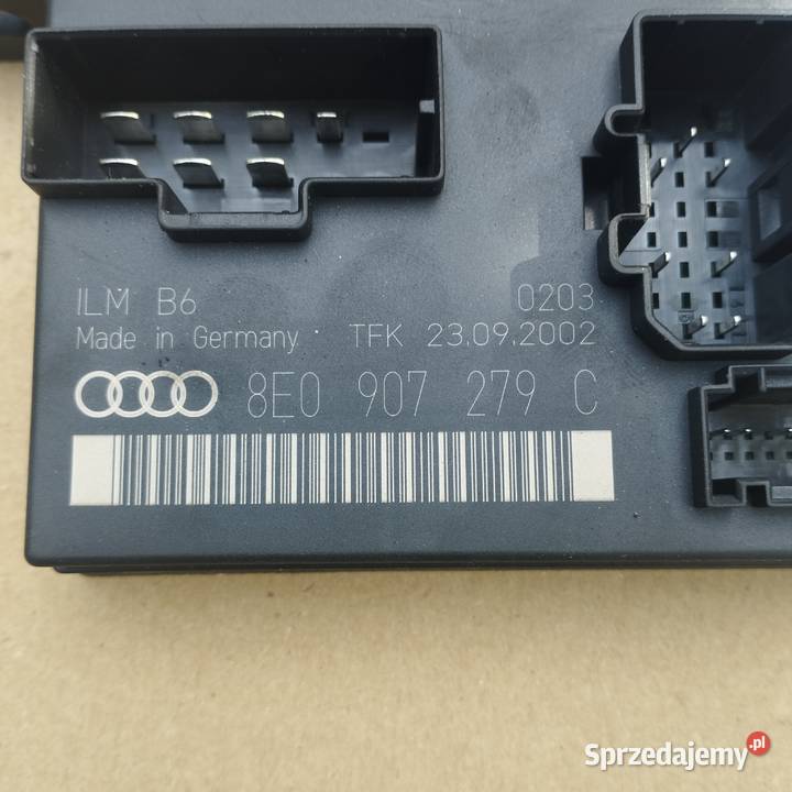 Moduł sterownik świateł audi a4b6 8e0907279c A4 Serpelice