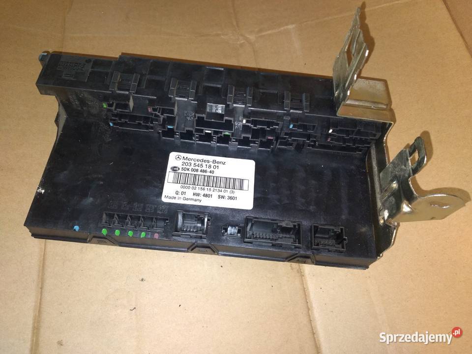 Mercedes w203 moduł sterownik SAM 2035451801 Strzelce Krajeńskie