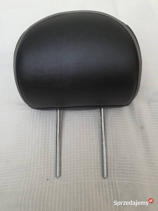 ZAGŁÓWEK SKÓRA HEADREST LEATHER BLACK ROVER 75 osobowe Poznań