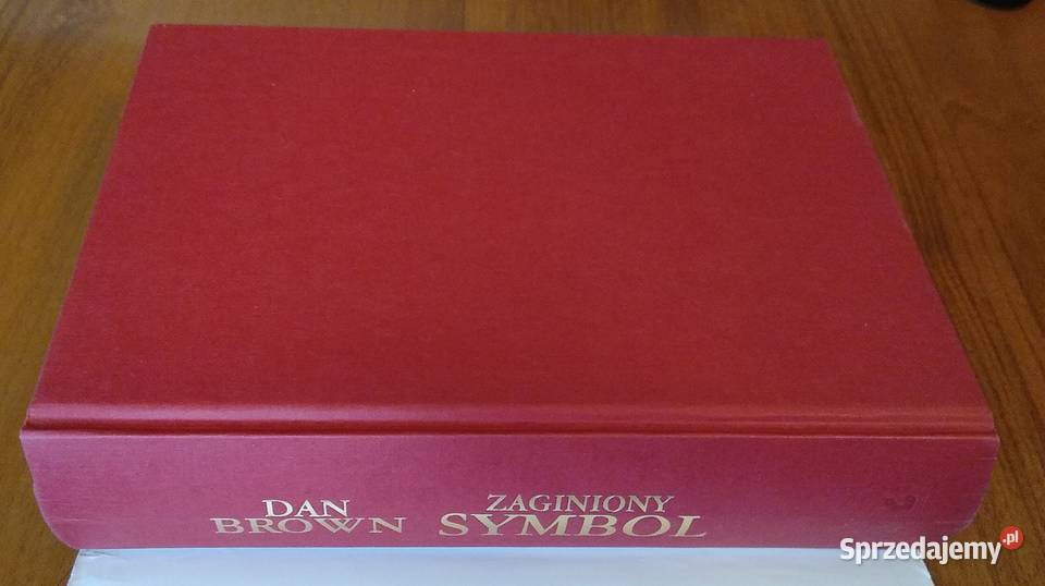 Zaginiony symbol Dan Brownbdb ISBN 9788376590318 Gdańsk