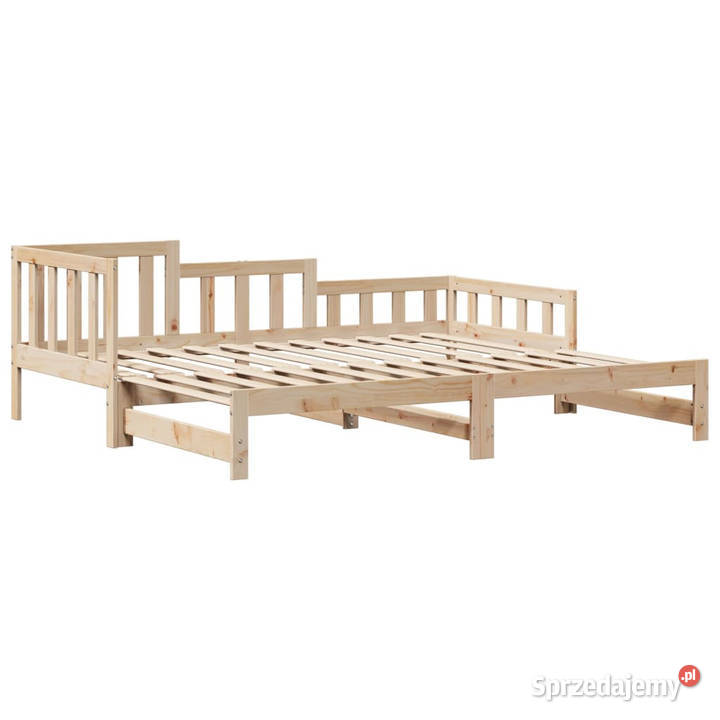 Sofa rozsuwana z szufladami bez materaca 80x200 mazowieckie Warszawa