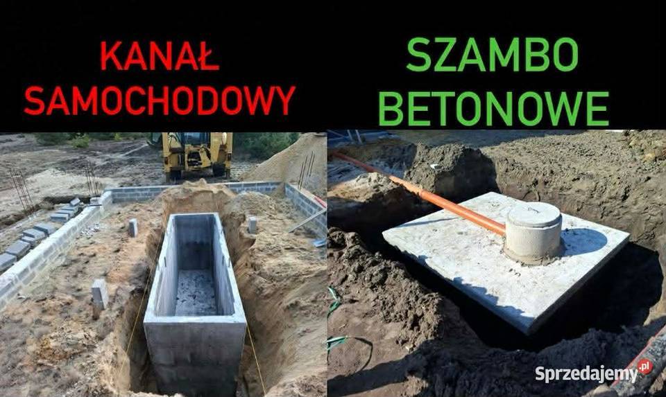 Szambo Betonowe Zbiornik na Deszczówkę Tarnobrzeg