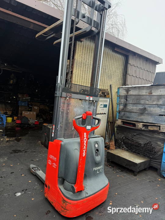 paleciak elektryczny z masztem LINDE L10B Działoszyn