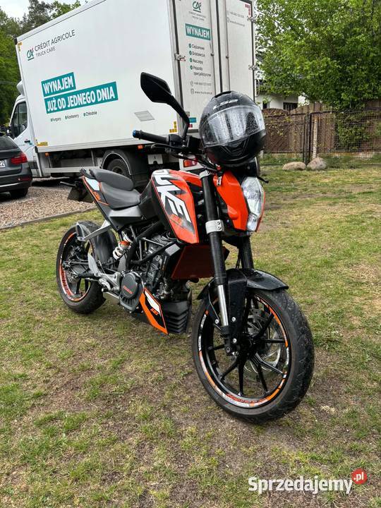 KTM duke 125 abs czterosuwowy Wąsewo