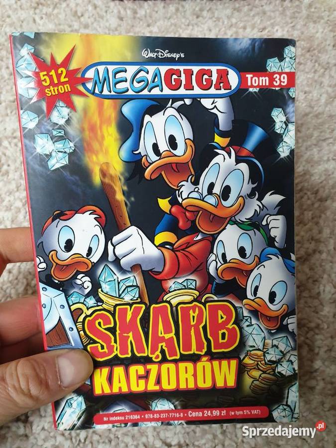 Mamut tom 26 i Megagiga tom 39 Kaczor Donald Polskie pomorskie