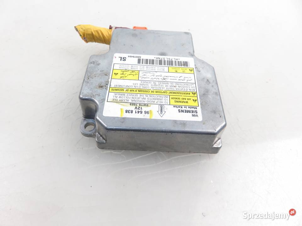 MODUŁ AIRBAG CHEVROLET EPICA KL1 96641838 osobowe