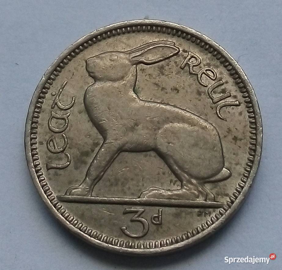 IRLANDIA3 PENCE1968 r Legionowo sprzedam