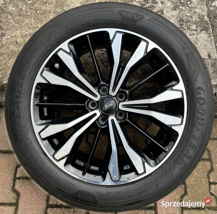 4x letnie koło OEM Ford Kuga STline R19 5x108 dolnośląskie Kudowa-Zdrój