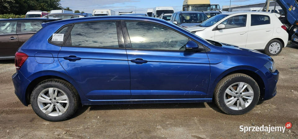 Volkswagen Polo Polo 10 akantara ledy VI 2017 elektryczne lusterka Pleszew