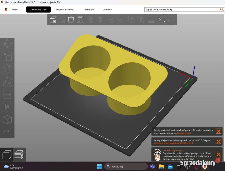 Druk 3d usługi gadżety breloki części Krosno