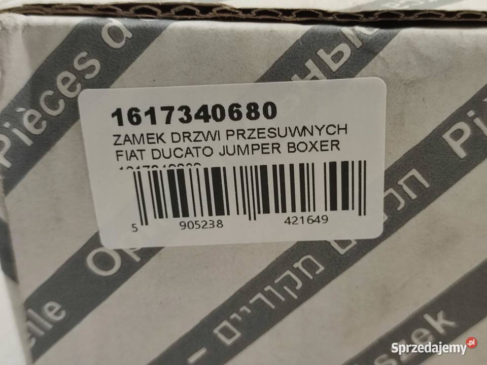 ZAMEK DRZWI PRZESUWNYCH FIAT DUCATO III LIFT
