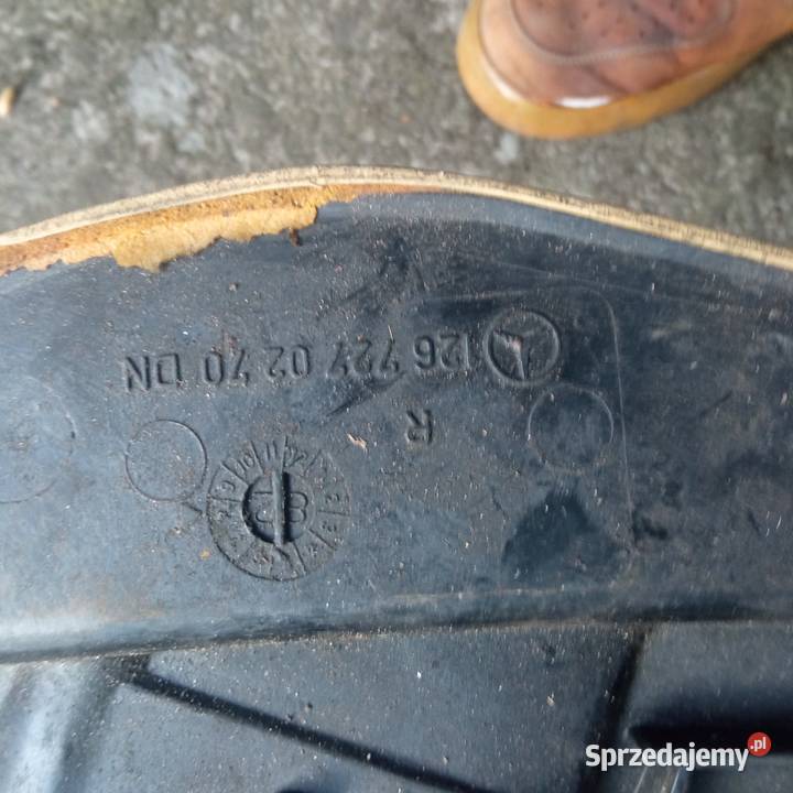 Mercedes w126 boczki drzwi 4 x Szczecin