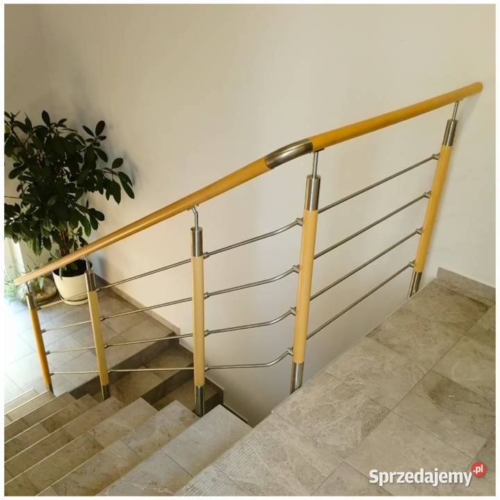 BALUSTRADA Systemowa Drewno Stal Wzór Przekrój sprzedam
