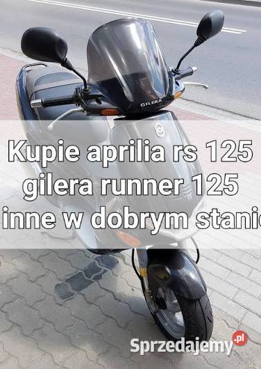 Aprilia rs 125 gilera Runner 125 i inne 125cm3 Tomaszów Lubelski