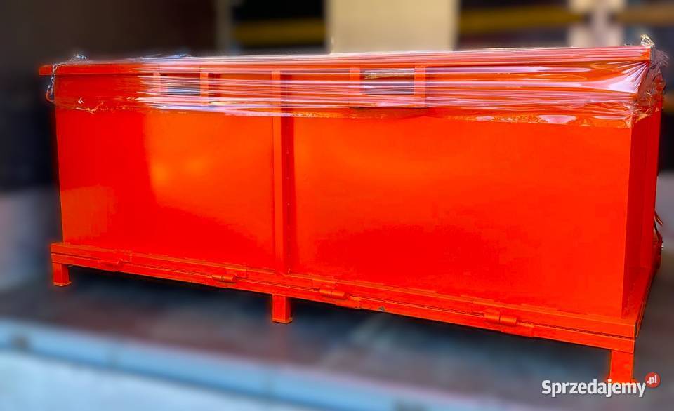 Kontener z otwieranym dnem 15 m3 kontener Niedrzew Pierwszy