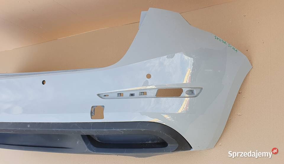 SKODA SCALA ZDERZAK TYŁ TYLNY 657807421 Trzciel