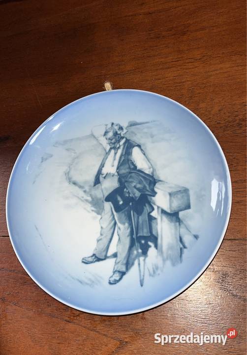 Talerz Bing Grondahl Copenhagen Porcelain Made Gdańsk
