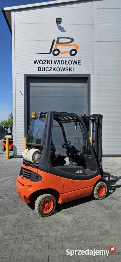 Wózek widłowy LINDE H16T03 z 2003r Maszt Triplex