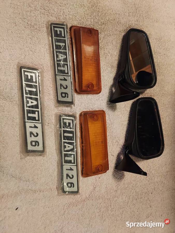 Fiat 126p lampy przód Zelmot oryginał osobowe Poznań