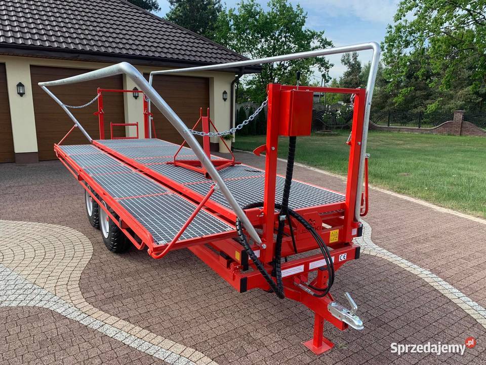 Platforma Sadownicza LISICKI dwuosiowa T0311 mazowieckie Grójec