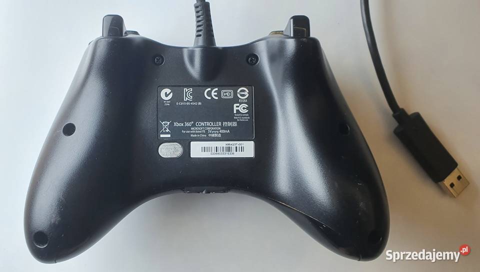 Oryginalny Pad do konsoli XBOX 360 PC przewodowy Grójec