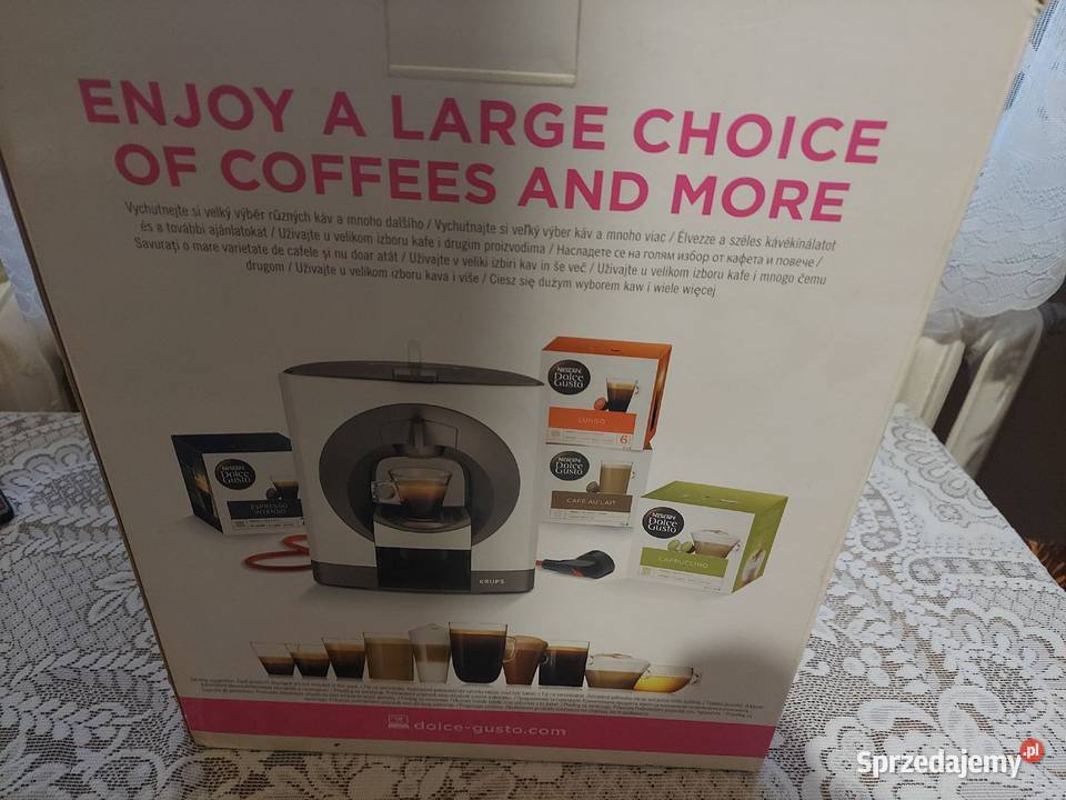 Expres do kawy Krups Obło Nescafe DolceGusto Czarna Woda