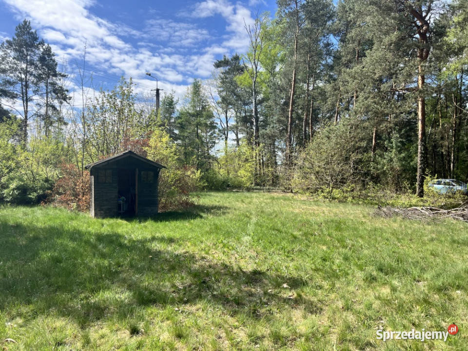 Działka rekreacyjna 1900 m2 Cyganówka WILGA