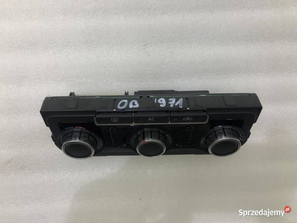 PANEL KLIMATYZACJI 3C8907336AB VW GOLF VI Panele sterowania, przełączniki