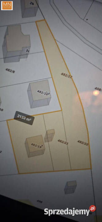 Grunt Słomniki 2133m2 małopolskie