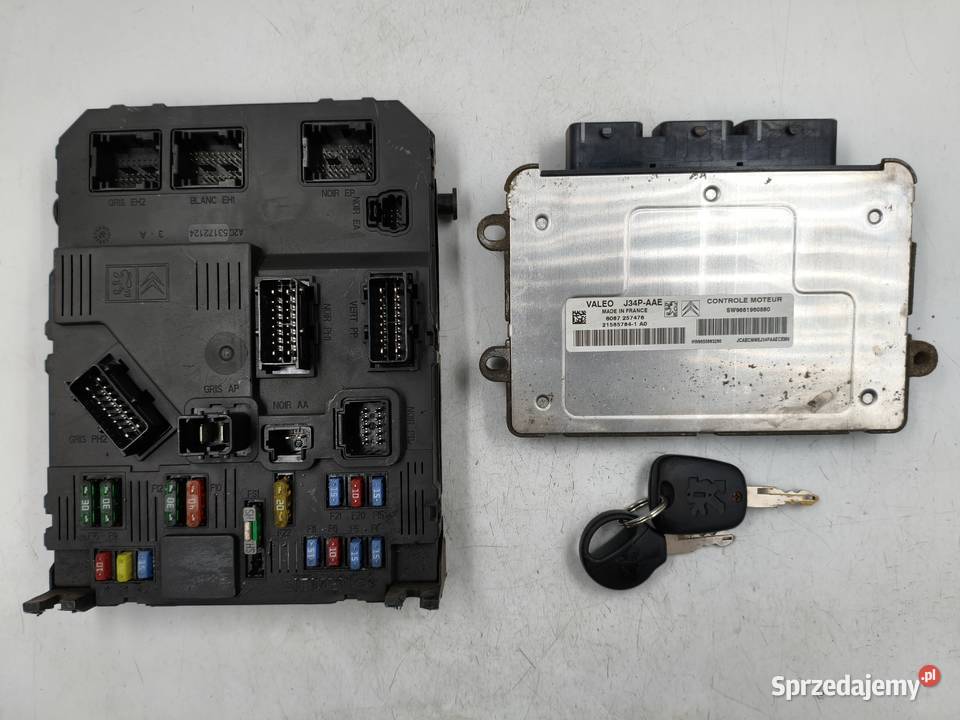 Sterownik Silnika Peugeot 206 14 SW9661960880