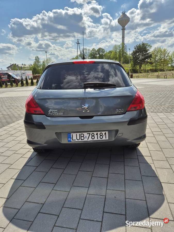 Peugeot 308 16 HDi 2009r lubelskie