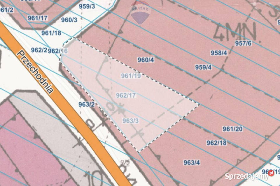 Nasielsk Działka budowlana MPZP Przechodnia mazowieckie sprzedam