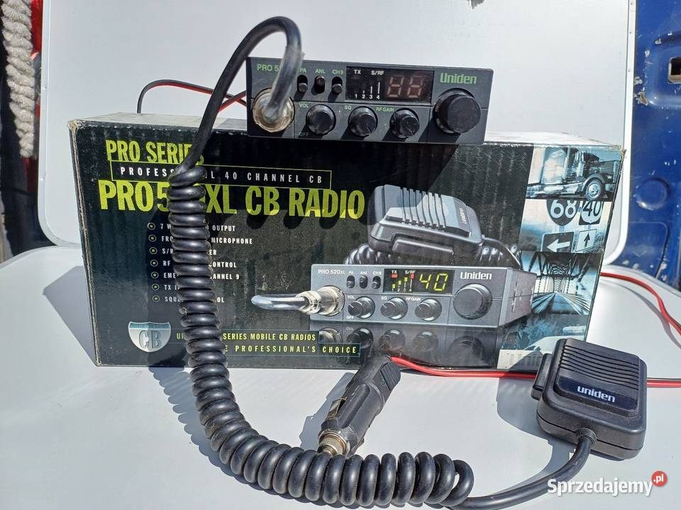 Radio CB UNIDEN PRO 520XL Lubin