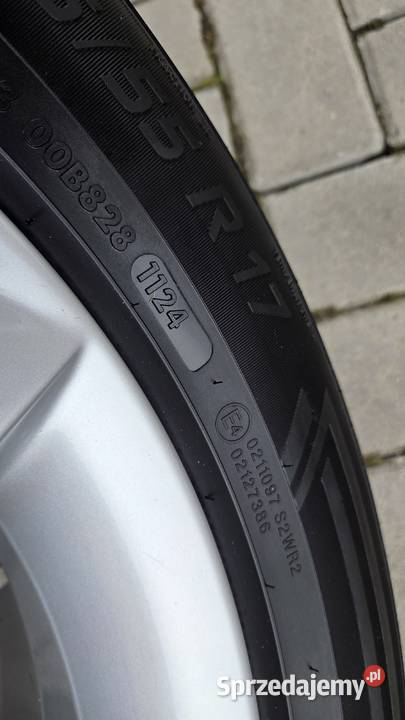 Koła 5x112 7Jx17 2255517 Audi OEM lato