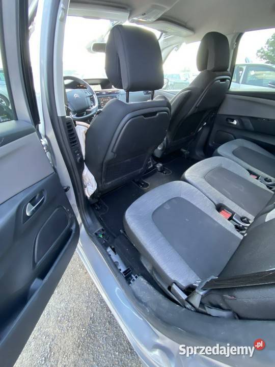 Citroen C4 Grand Picasso 2018r benzyna niski czujnik zmierzchu Pleszew