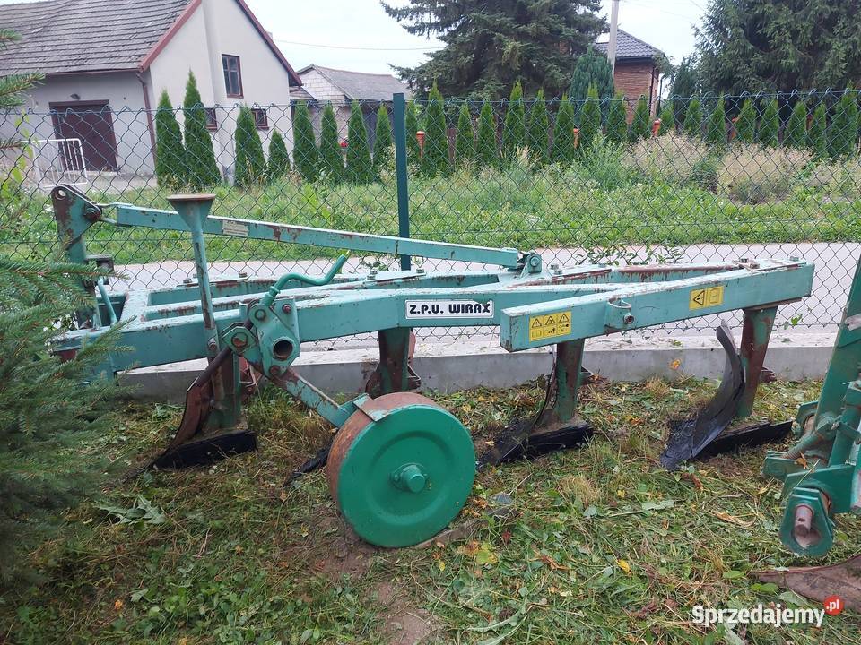 Pług 4skibowy duzy WIRAX Pługi Jasło sprzedam
