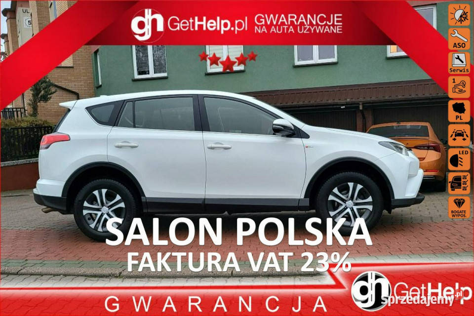 Toyota RAV-4 Gwarancja BEZWYPADKOWE 4x4 Serwis ASO TOYOTA Super Stan Salon…