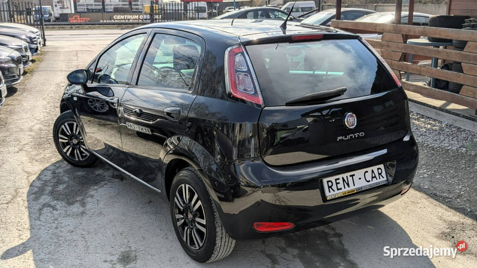 Fiat Punto Evo 12i70OPŁACONYBezwypadkowy czarny Częstochowa sprzedam