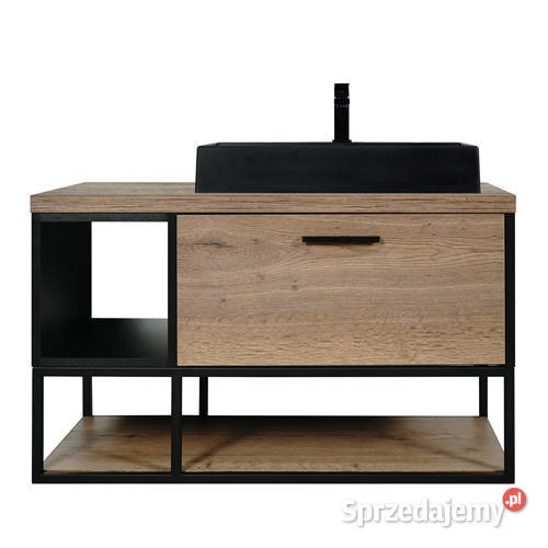 Szafka pod umywalkę 1001sk z blatem wisząca loft Biłgoraj