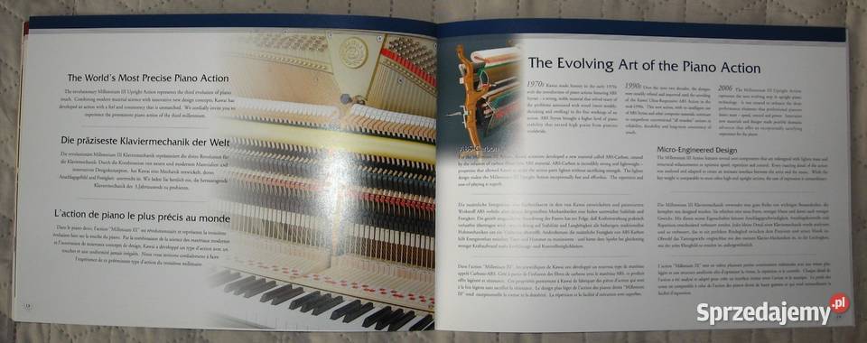 Kawai K Series Professional Upright Pianos Kępice