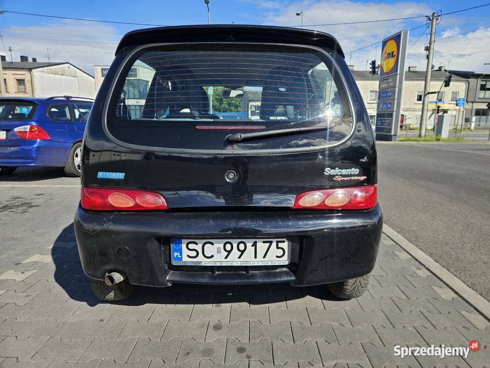 Fiat Seicento abarth klima abs manualna Częstochowa