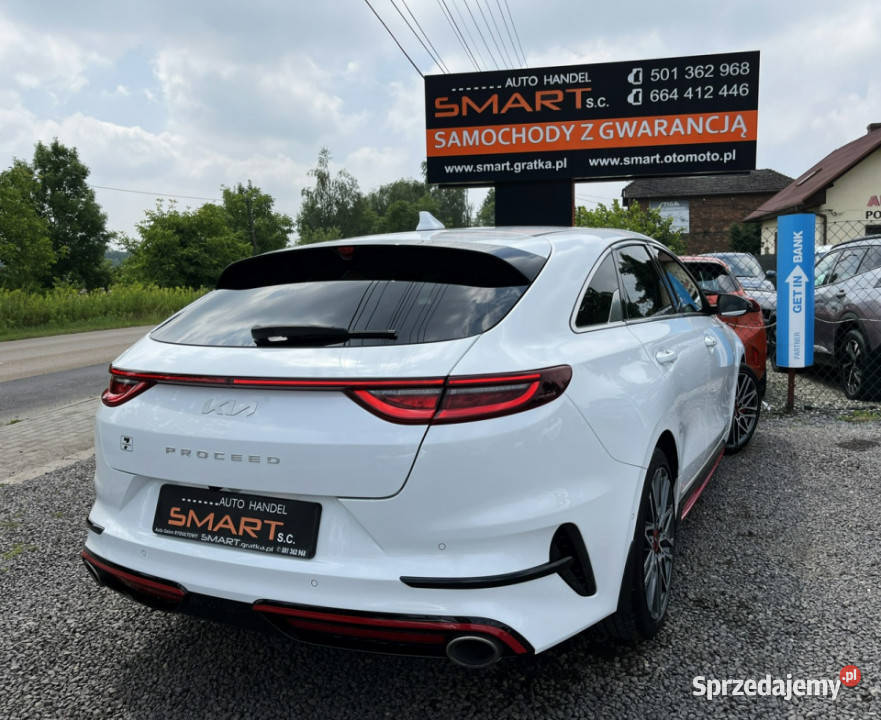 Kia Pro Ceed AutomatManetki Virtual JBL Biała wielofunkcyjna kierownica Rydułtowy