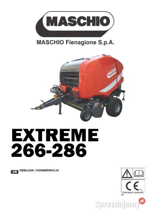 Instrukcja obsługi MASCHIO FERABOLI EXTREME 266 Szamotuły