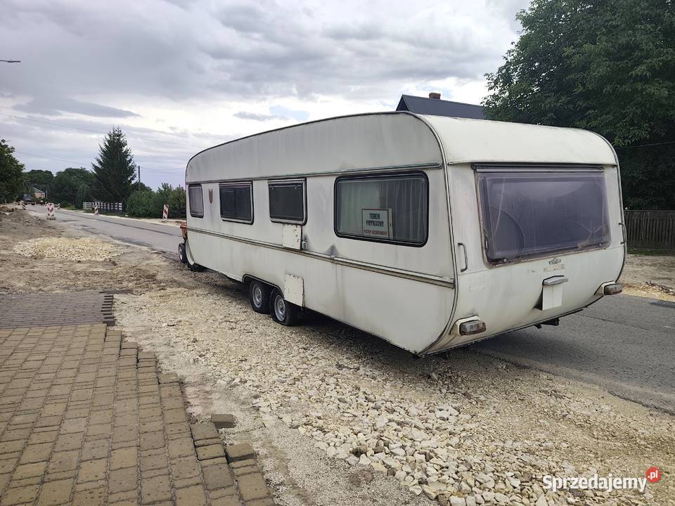 Przyczepa ERIBA 650 Stacjonarna Na działkę