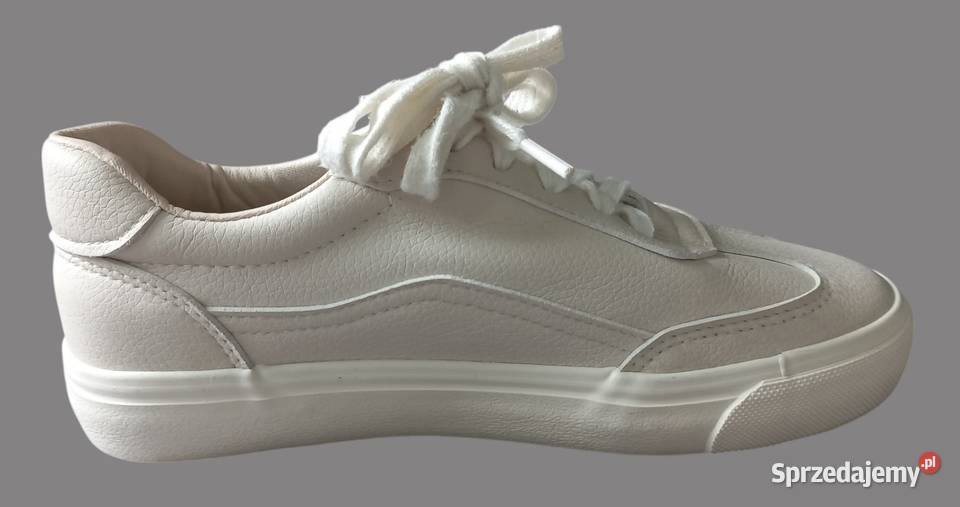 Trampki damskie białe klasyczne niskie 23cm Chrzanów