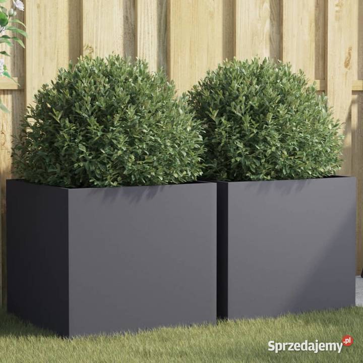 vidaXL Donice 2 antracytowe 49x47x46 SKU841564 Warszawa