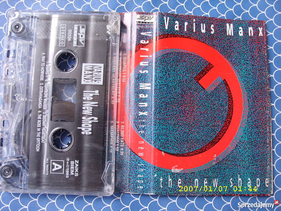 ROCK kaseta VARIUS MANXTHE SHAPE kaseta
