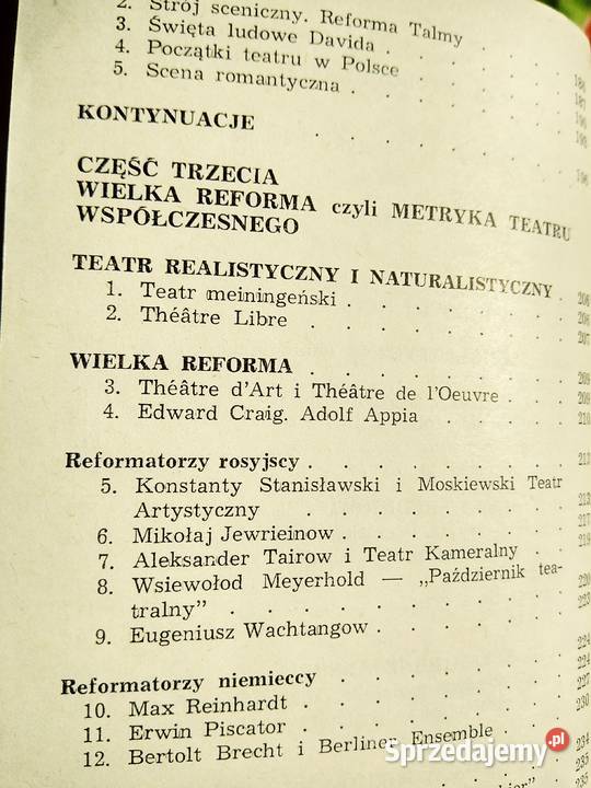 Vademecu Teatromana książki unikatowe Warszawa